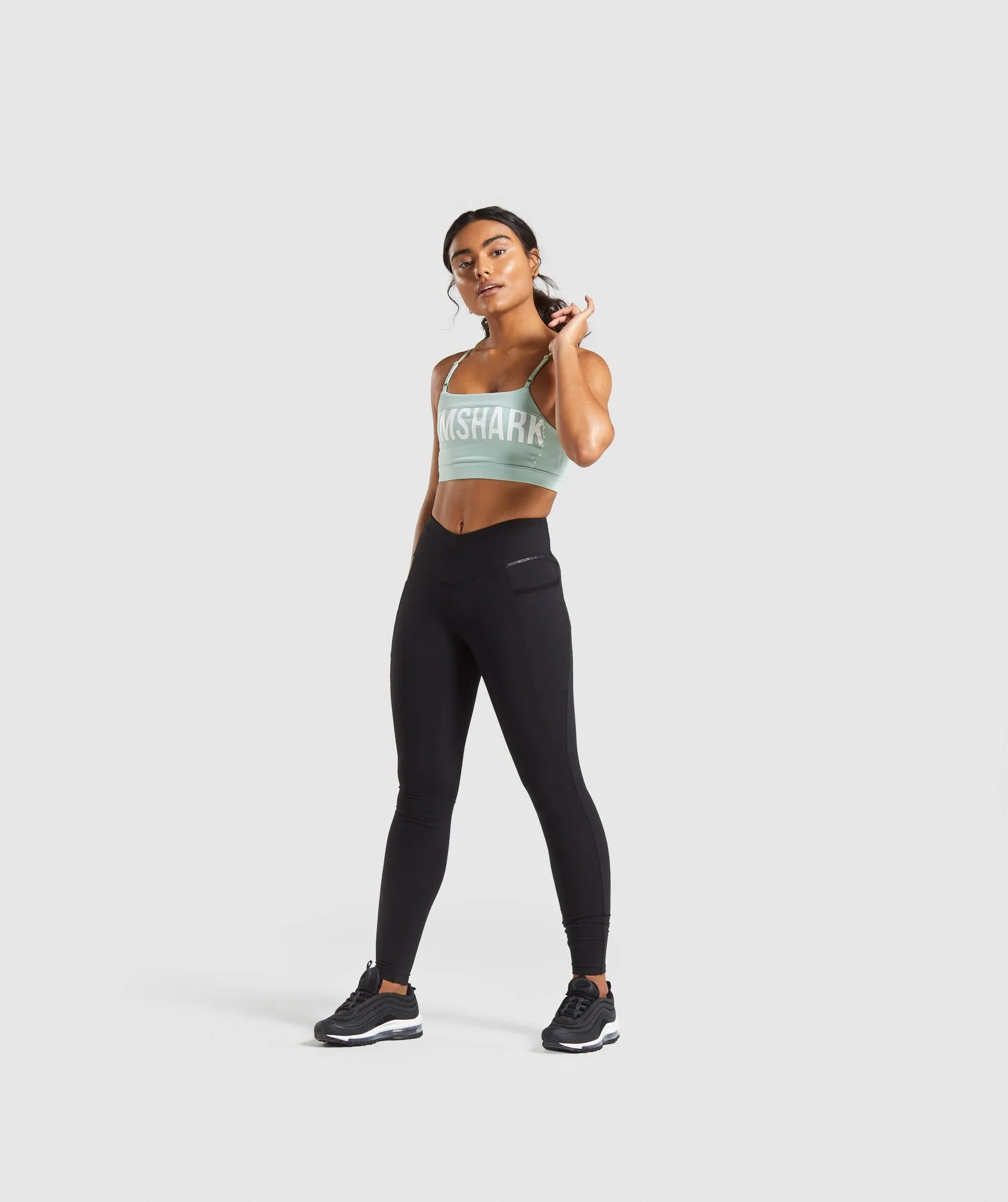 Gymshark Recess Sports Bra - Light Green