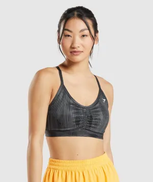 Gymshark Sport Sports Bra - Black Print