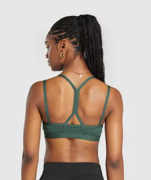 Gymshark Strap Feature Sports Bra - Slate Teal