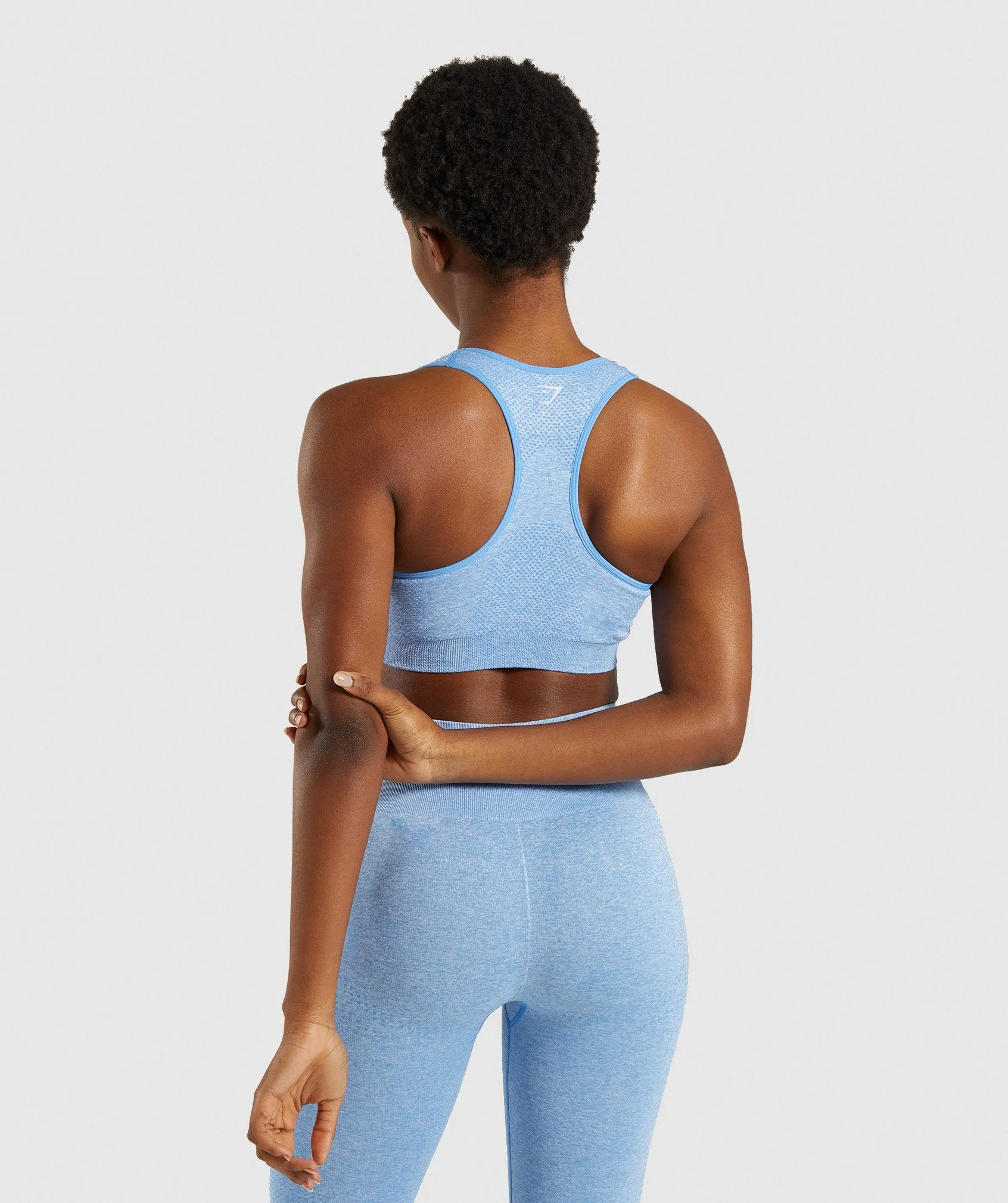 Gymshark Vital Seamless Sports Bra - Blue