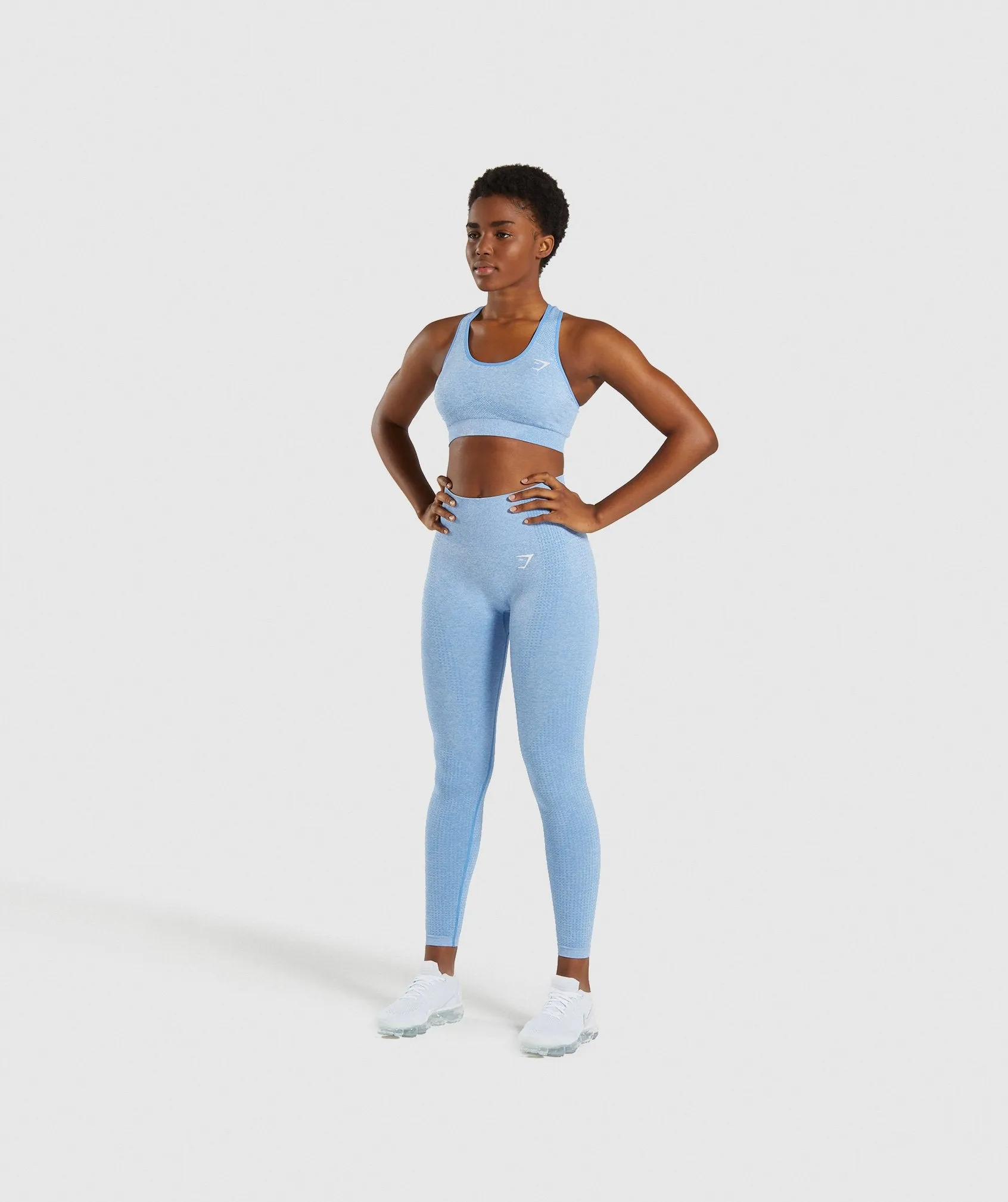 Gymshark Vital Seamless Sports Bra - Blue