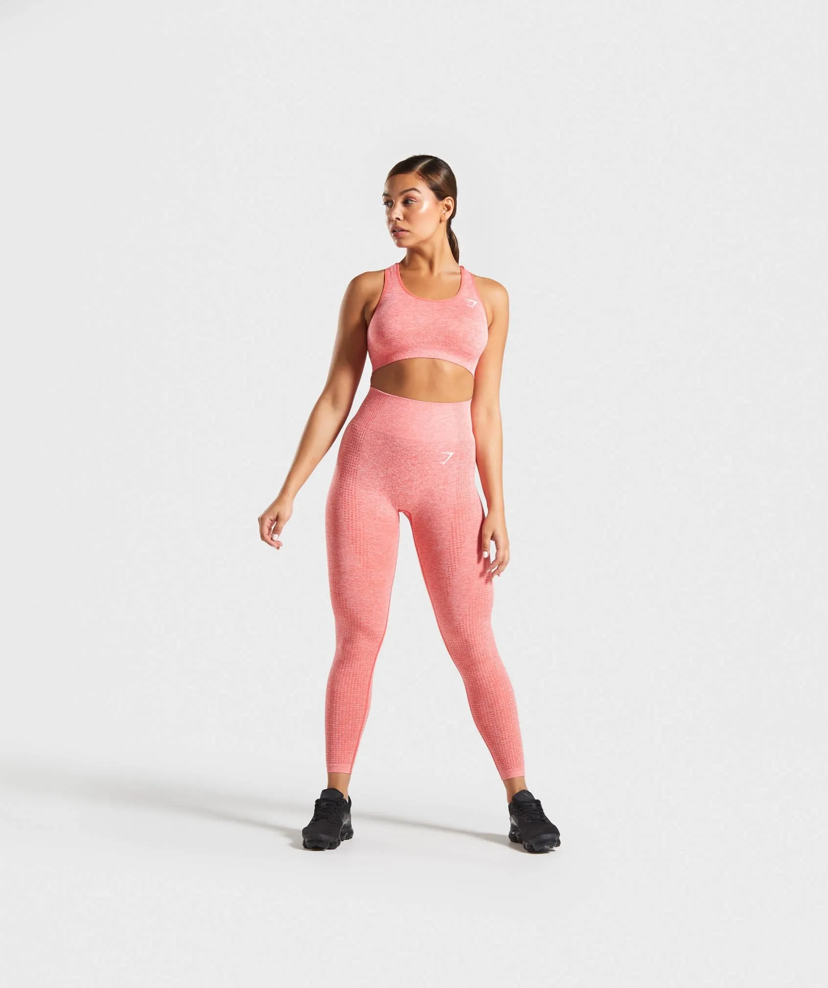 Gymshark Vital Seamless Sports Bra - Coral Marl