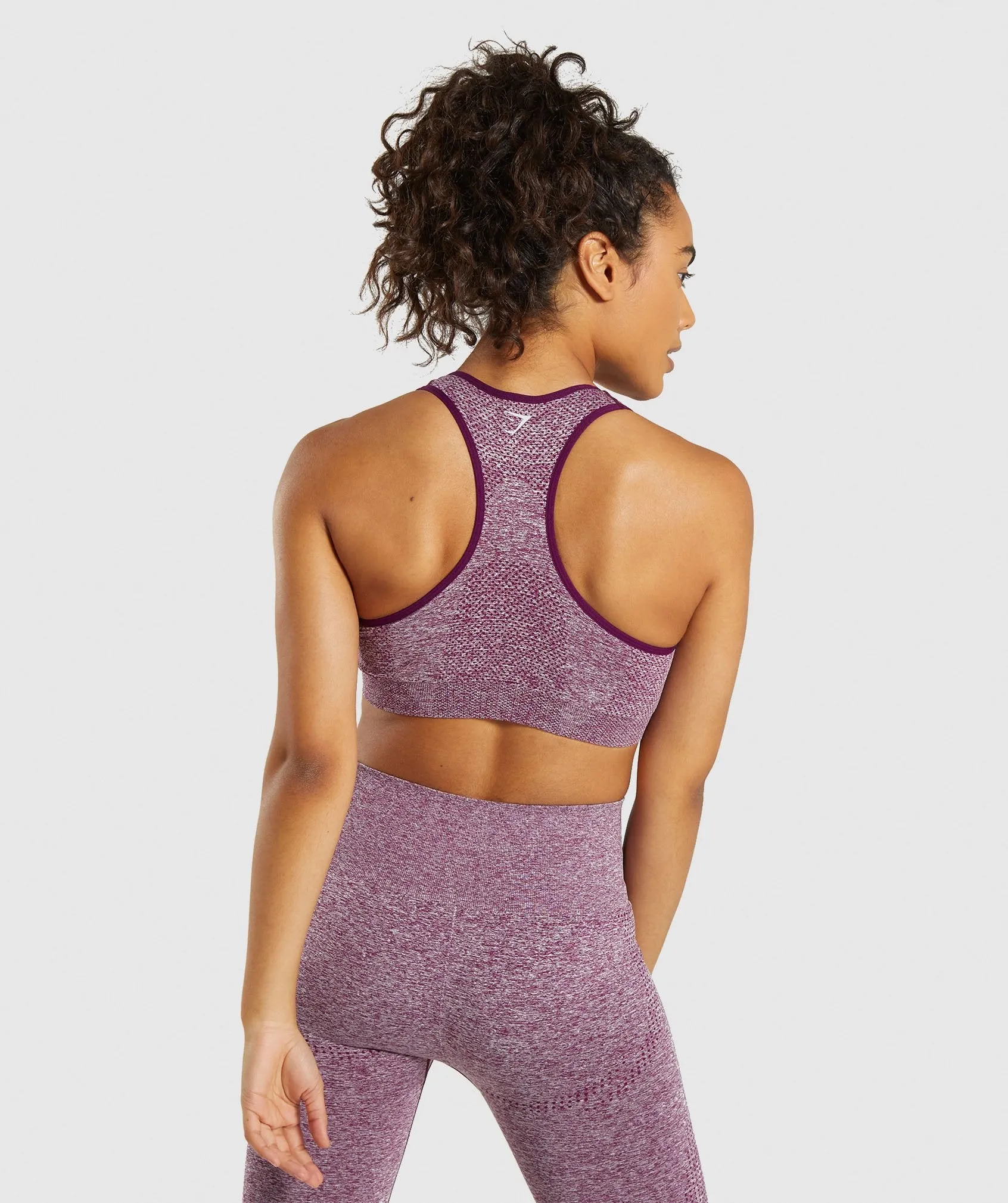 Gymshark Vital Seamless Sports Bra - Purple