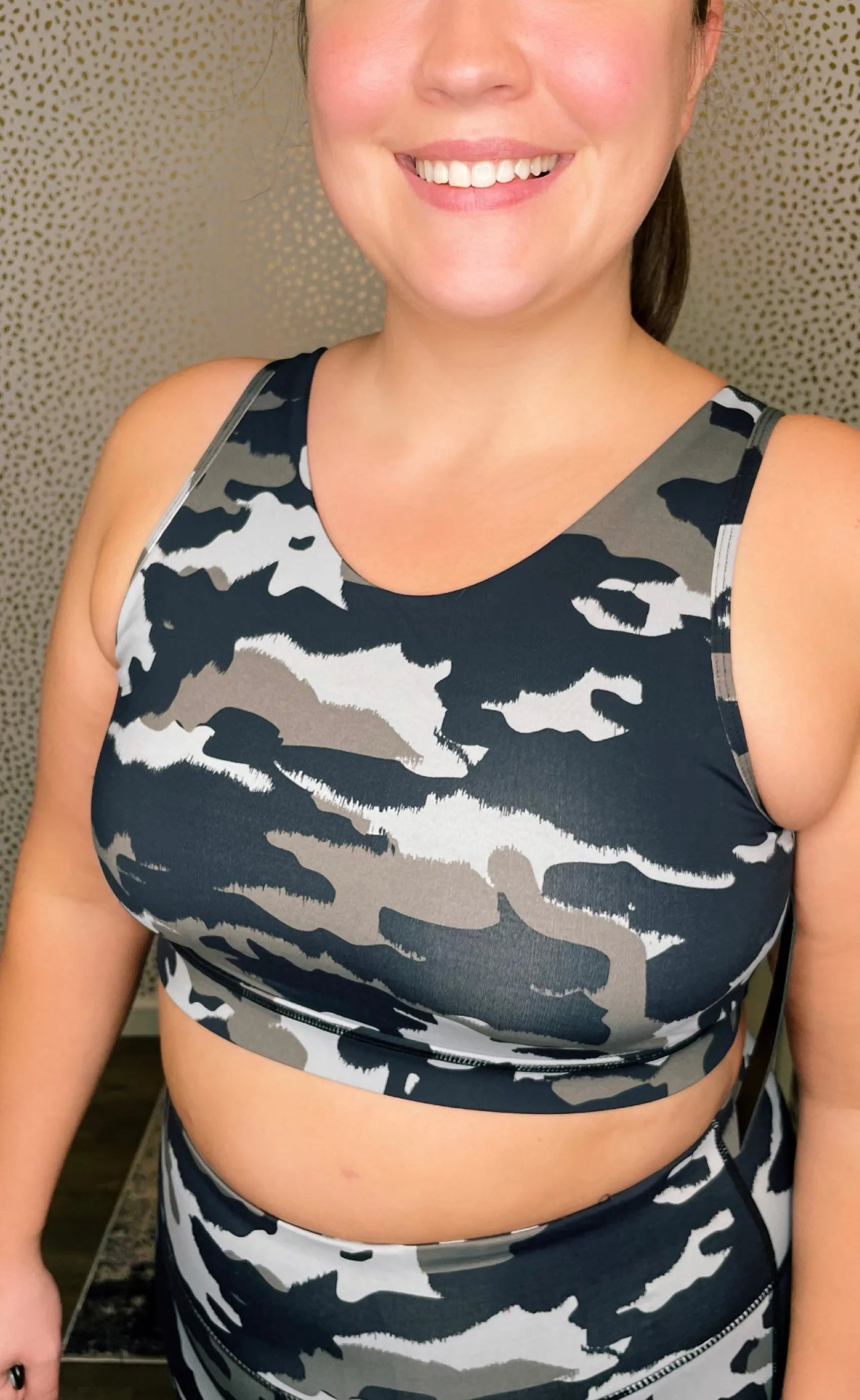 Jungle Camo Sports Bra