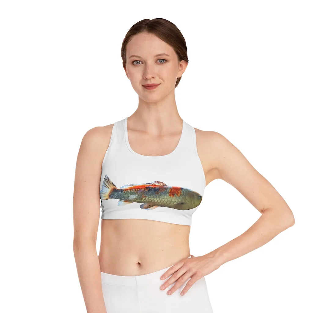 Koi Fish Sports Bra (AOP)