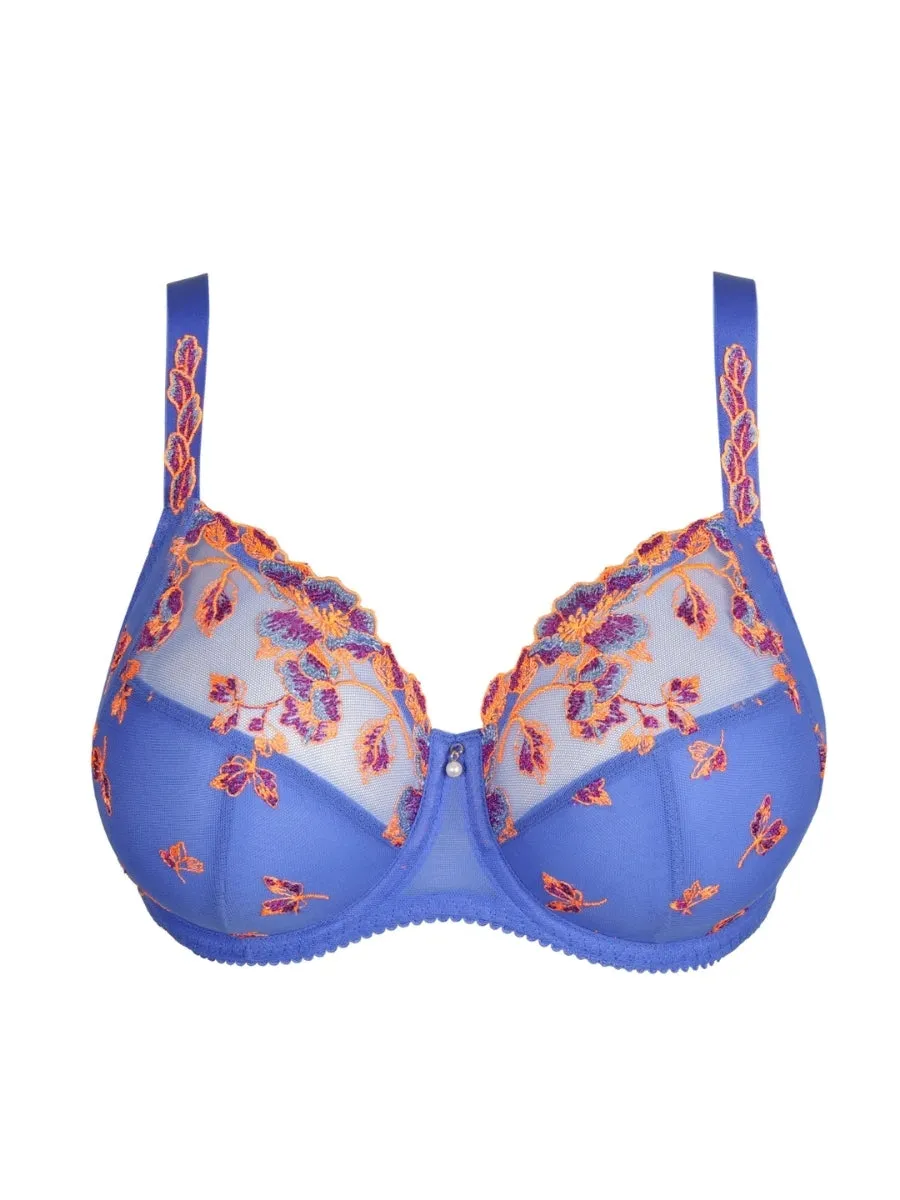 Lenca Full Cup Bra - Blue Eyes