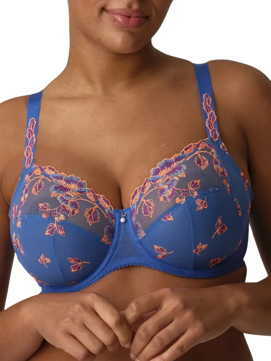 Lenca Full Cup Bra - Blue Eyes