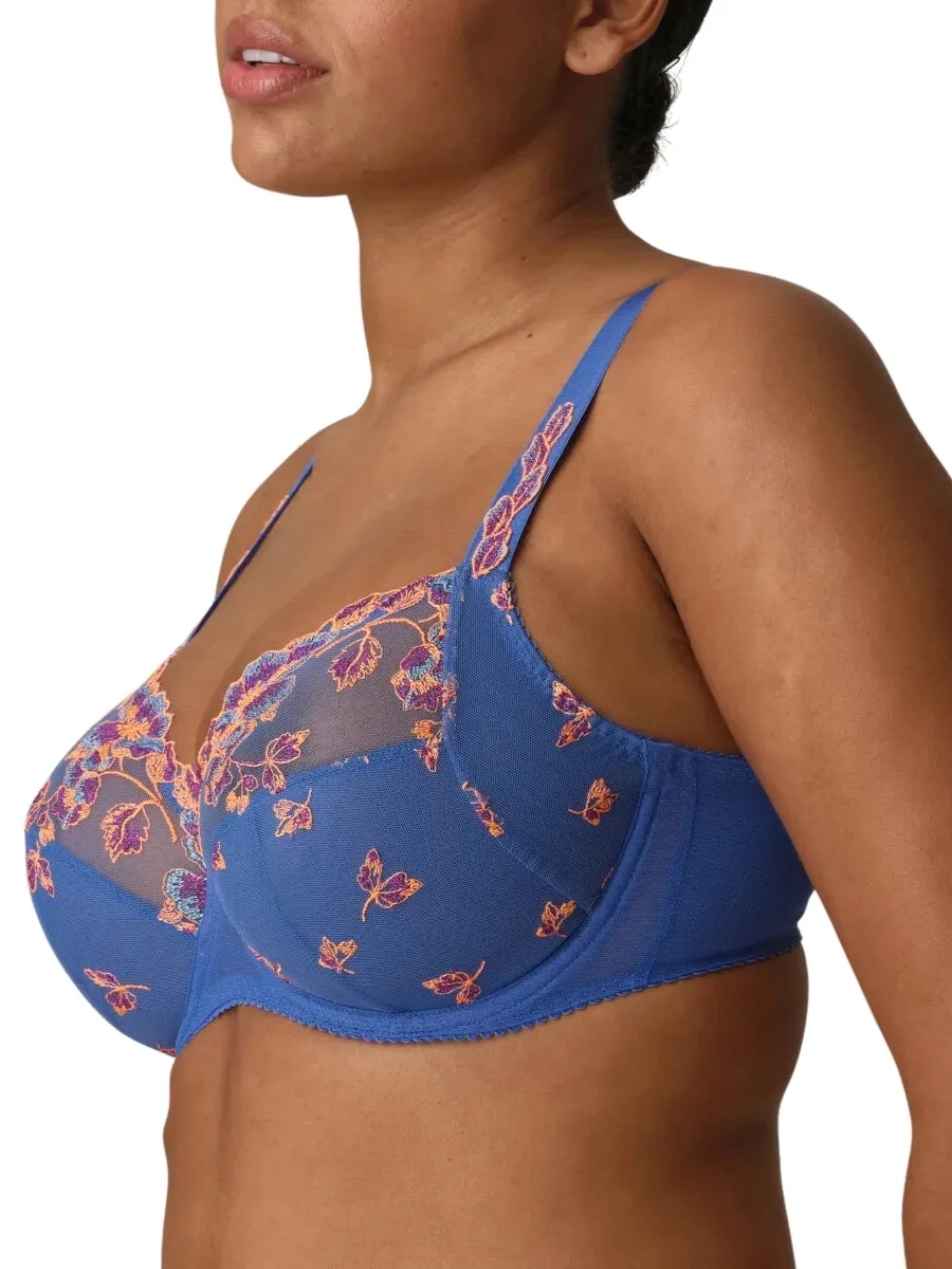 Lenca Full Cup Bra - Blue Eyes