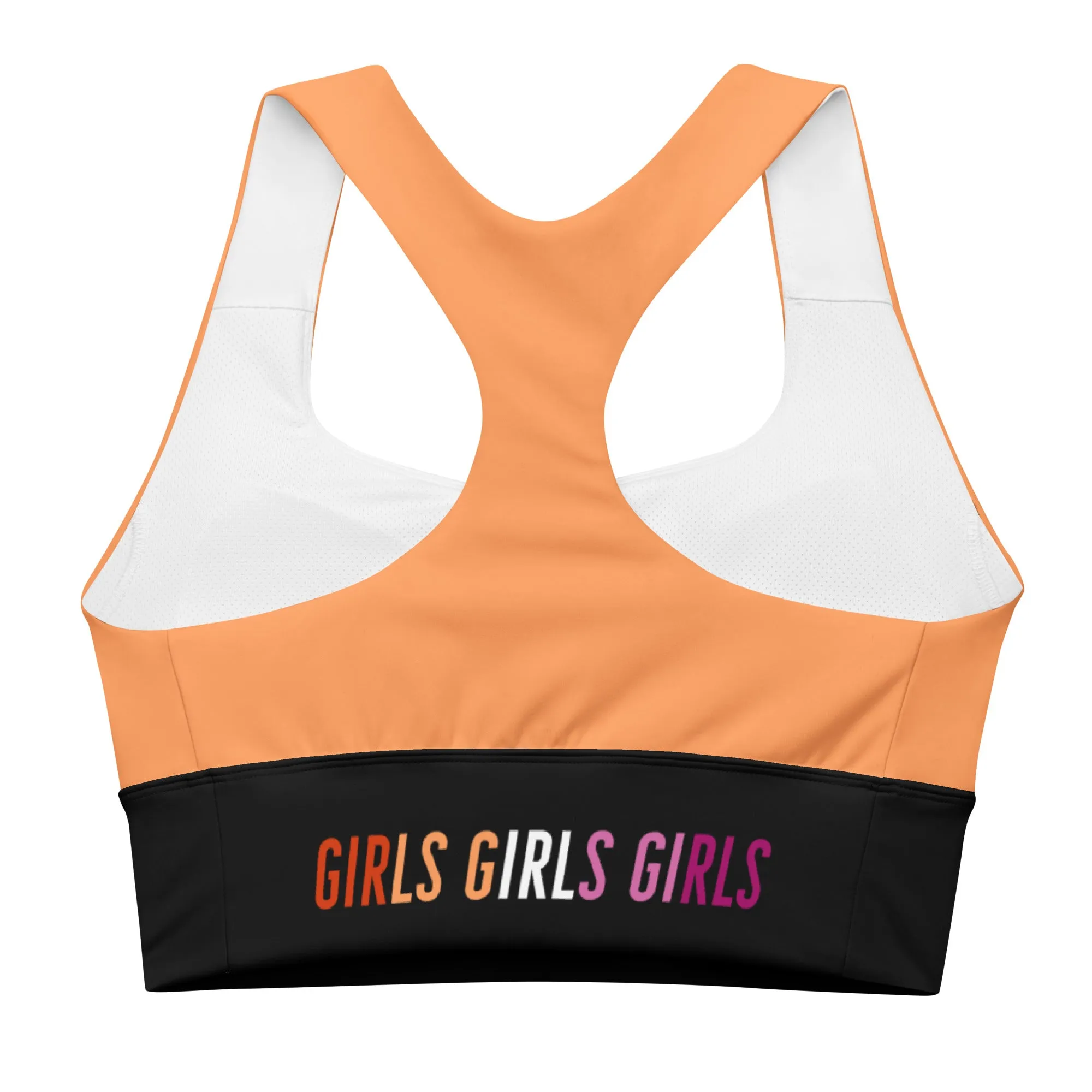 Lesbian Sports Bra - Light Orange