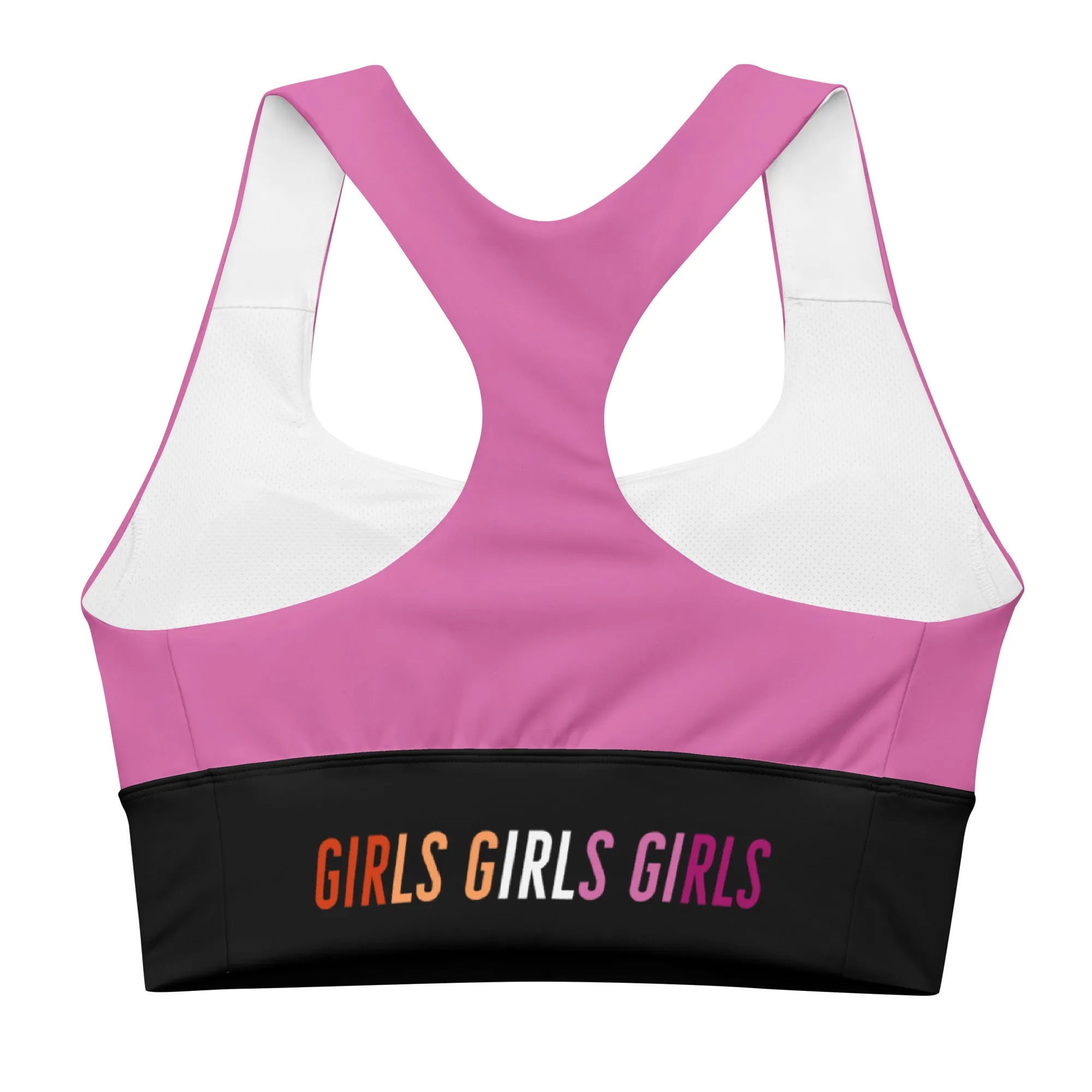 Lesbian Sports Bra - Light Pink