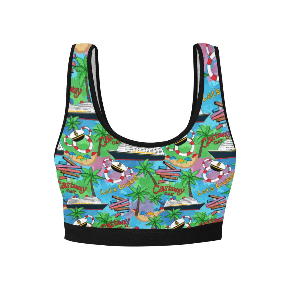 Let's Cruise Women's Sports Bra