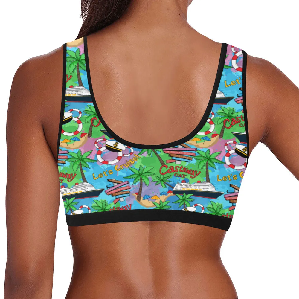 Let's Cruise Women's Sports Bra