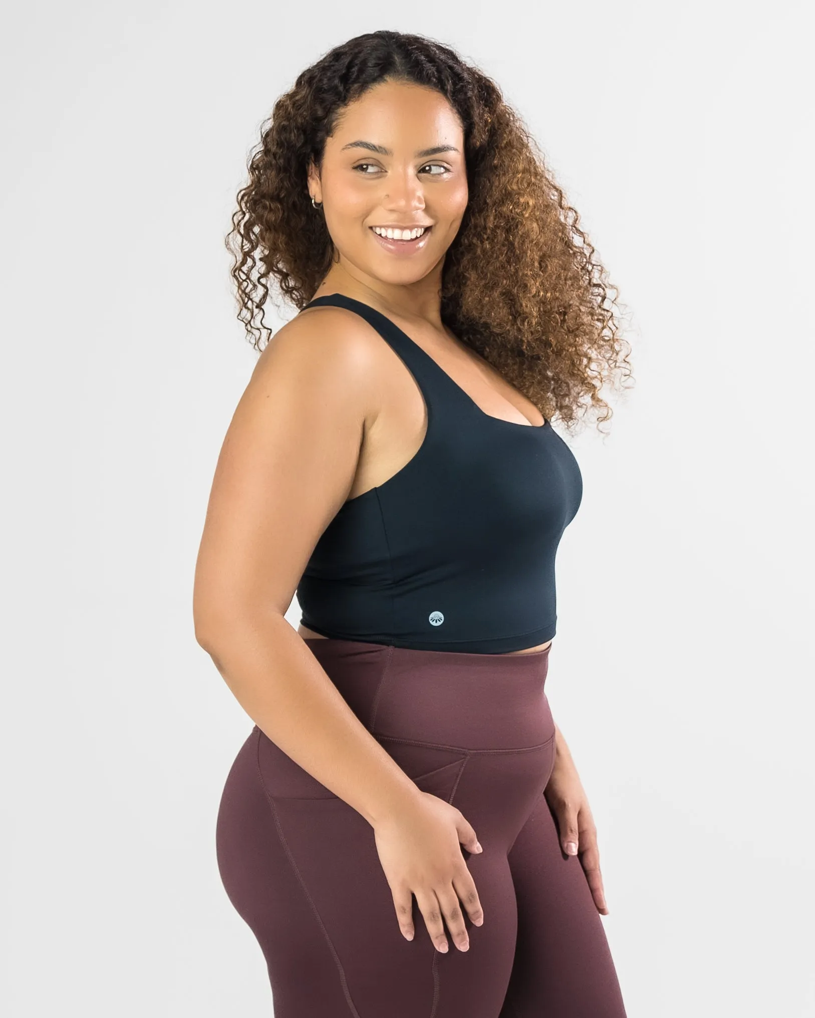 Lux Performance Crop - Black