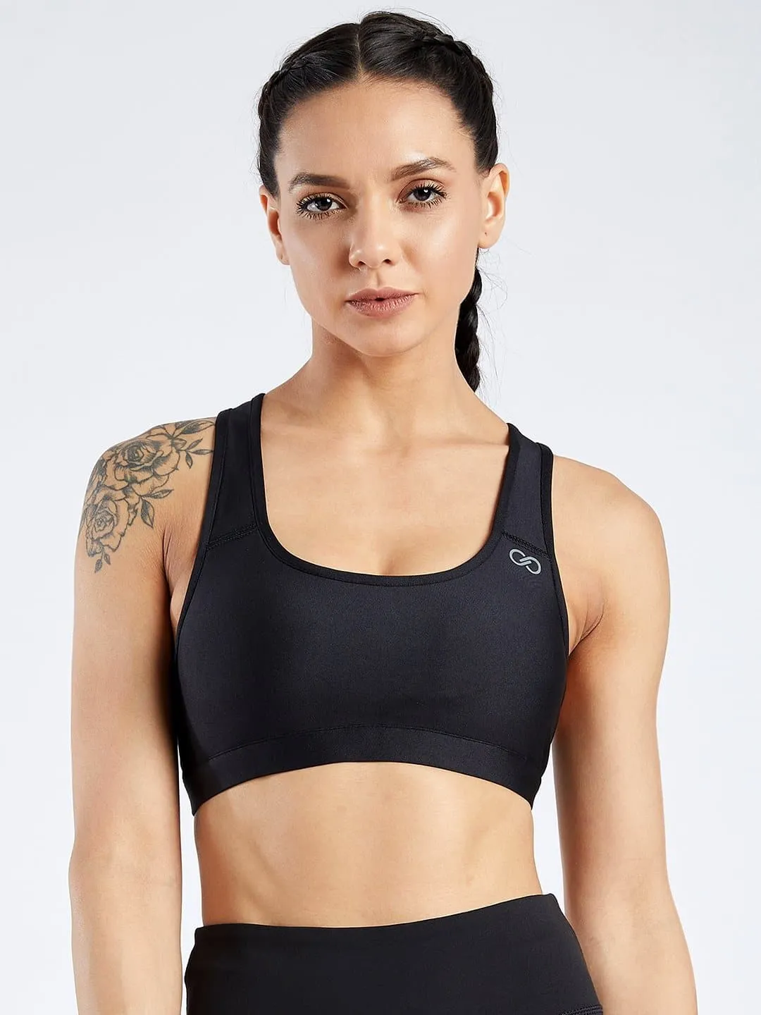 Maxtreme Active Black Sports Bra