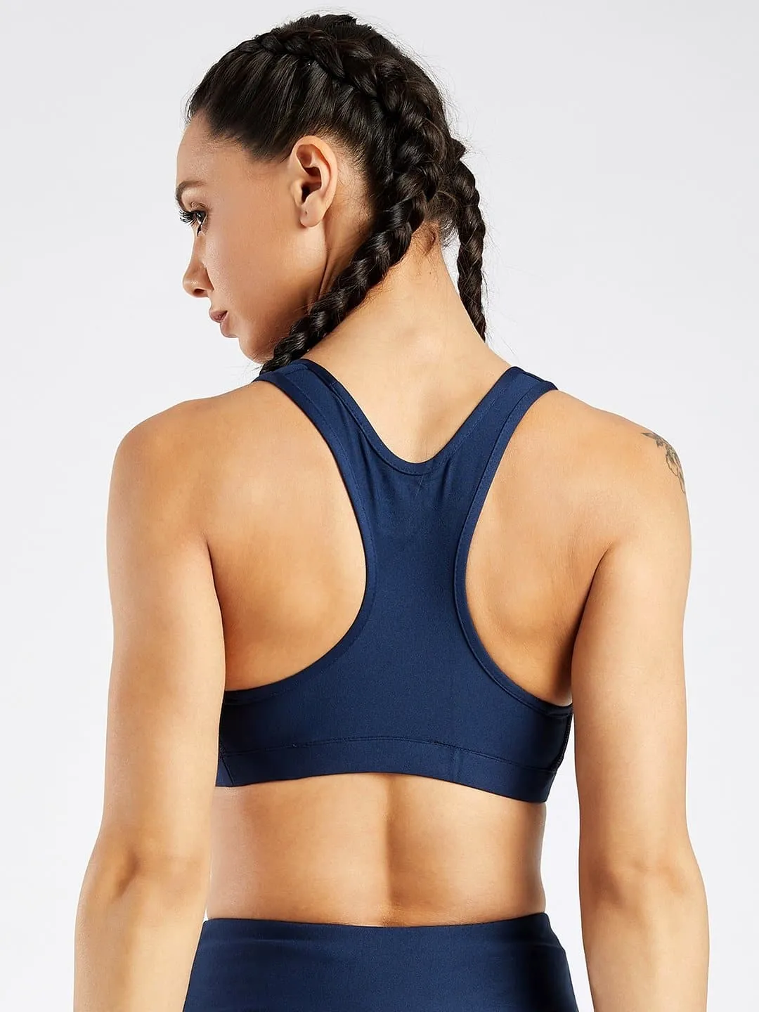 Maxtreme Active Navy Blue Sports Bra