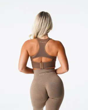 Mocha Ignite Seamless Bra