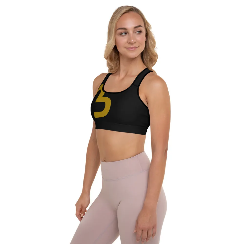 Money Luv Padded Sports Bra