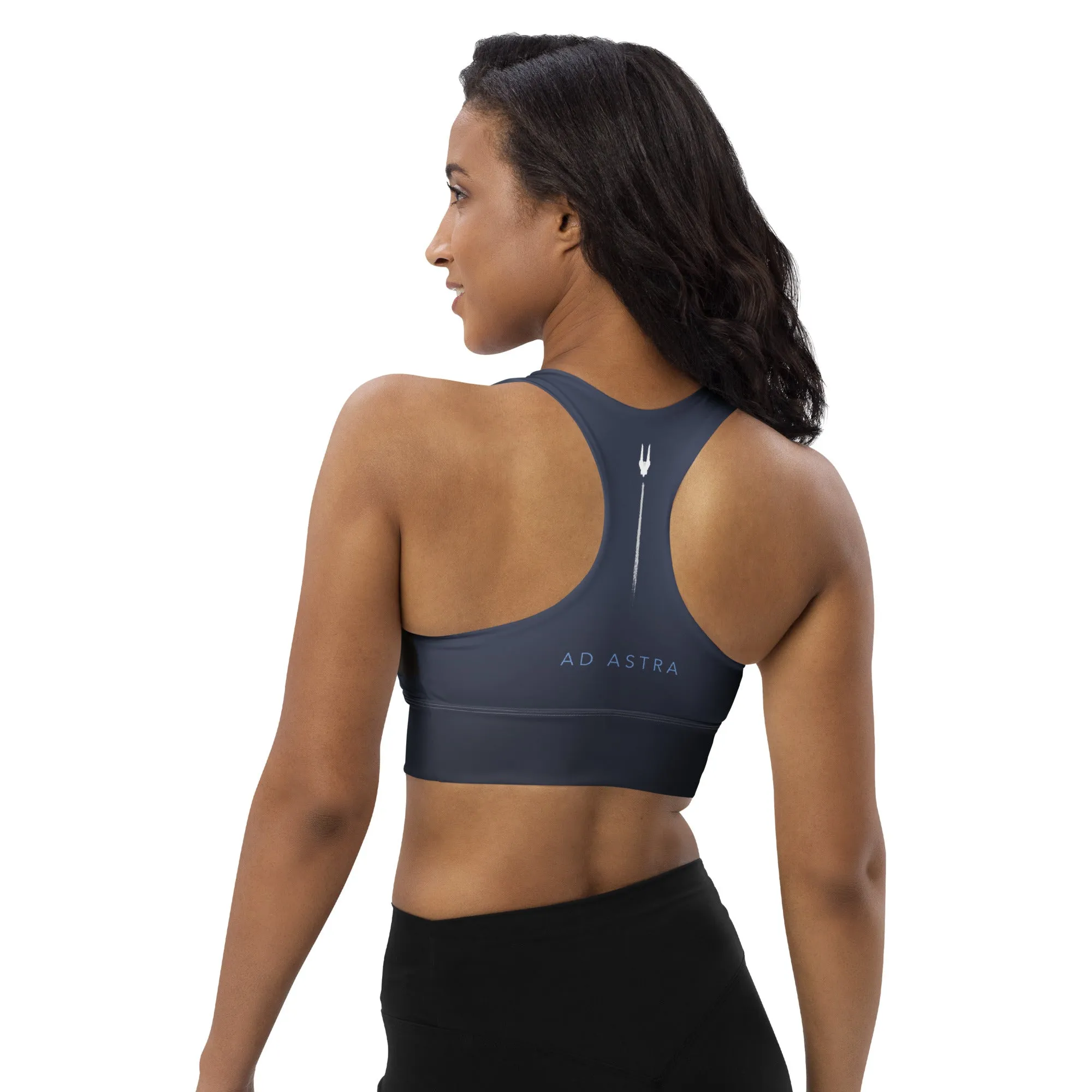 Outer Space Longline Sports Bra