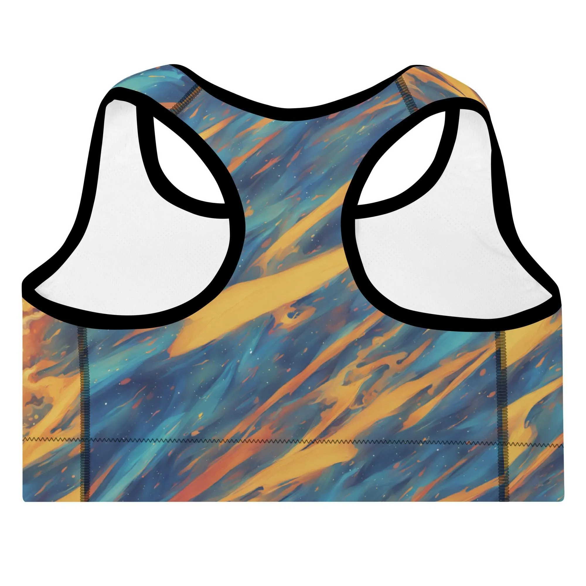 Padded Sports Bra Sunburn