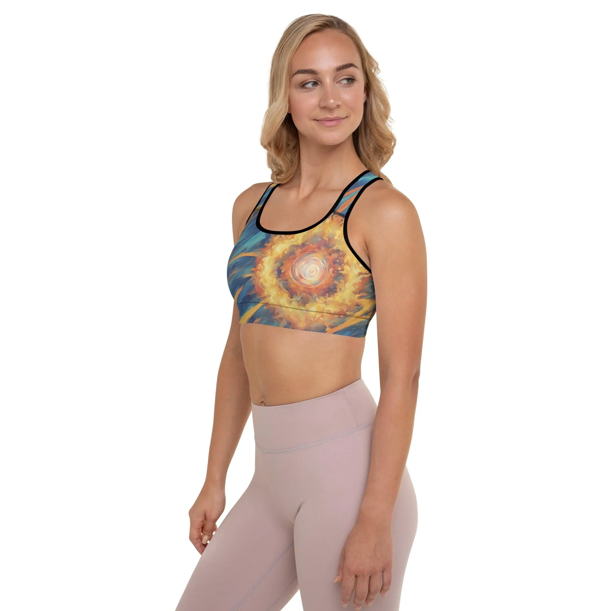 Padded Sports Bra Sunburn