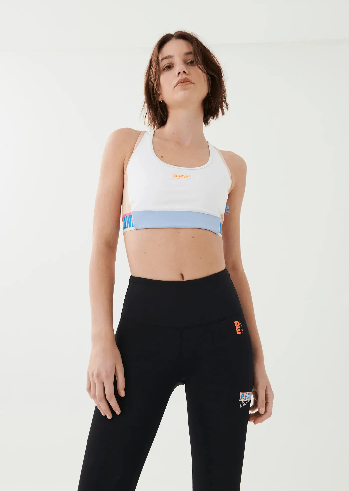 P.E Nation Gravity Sports Bra - White