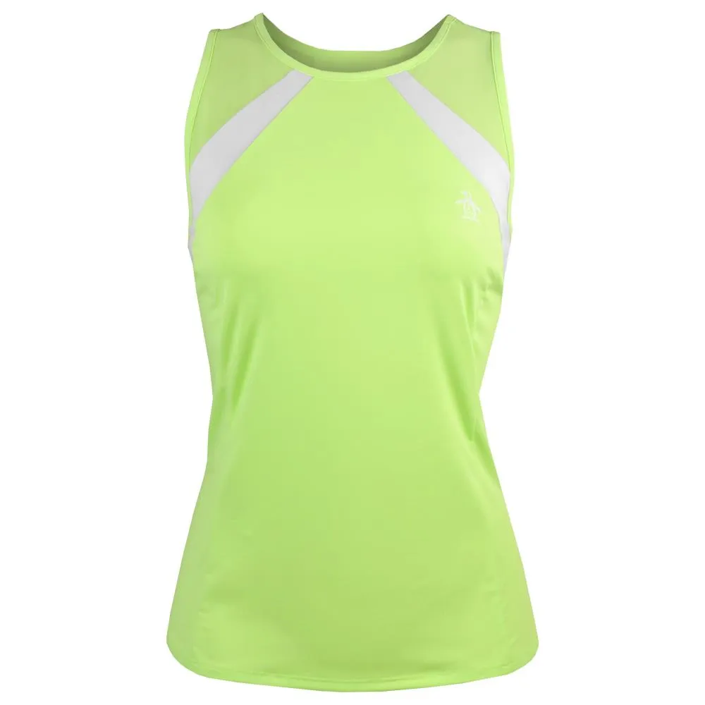 Penguin Women's Scoop Color Block Tank - Sharp Green