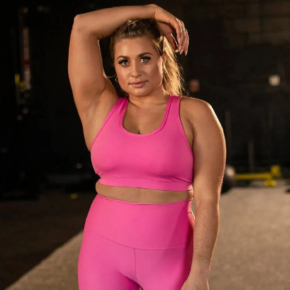 Pink Cockatoo Performance Bra