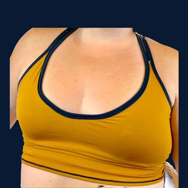 Plus Size Plunge Light Support Sports Bra