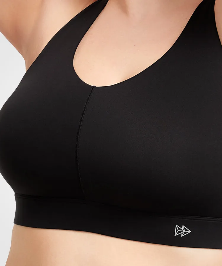 Power Crossback Adjustable Longline Sports Bra | Women's High Support Sports Bra