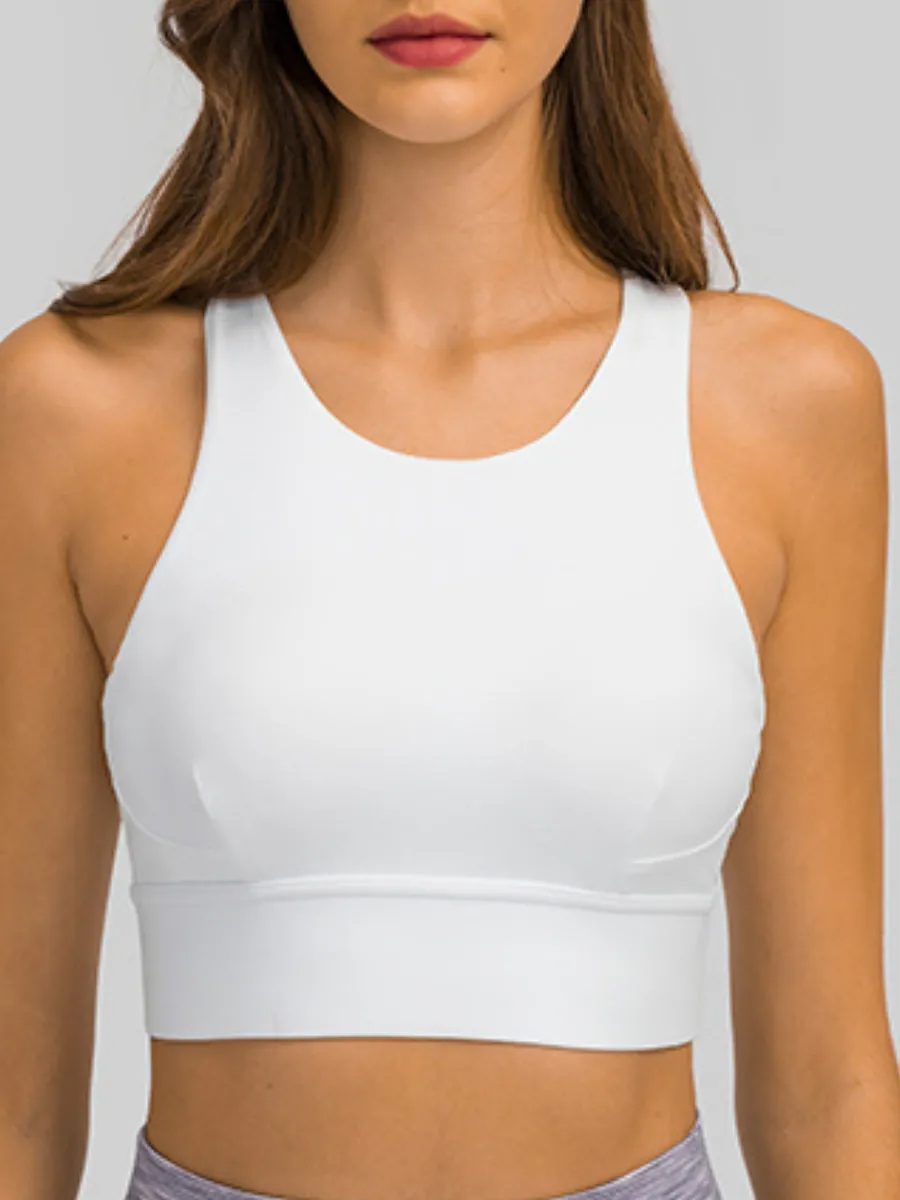 Race Pace *High Neck Sports Bra