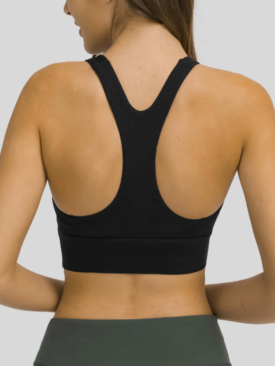 Race Pace *High Neck Sports Bra