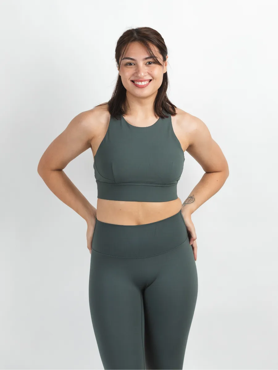 Race Pace *High Neck Sports Bra