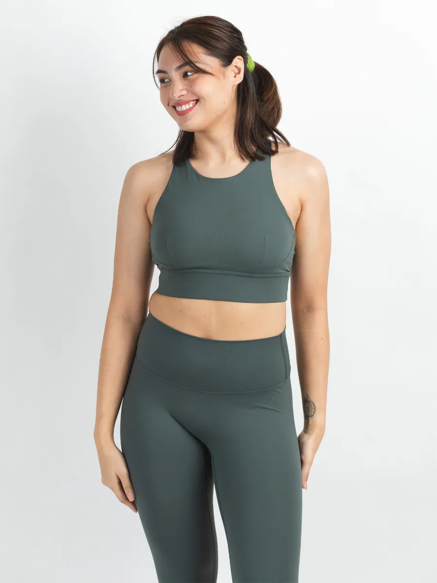 Race Pace *High Neck Sports Bra