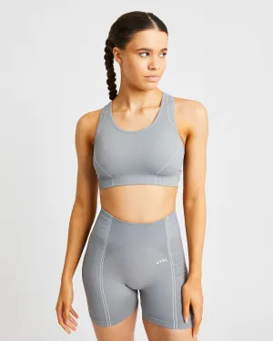 Reflex Seamless Sports Bra - Grey