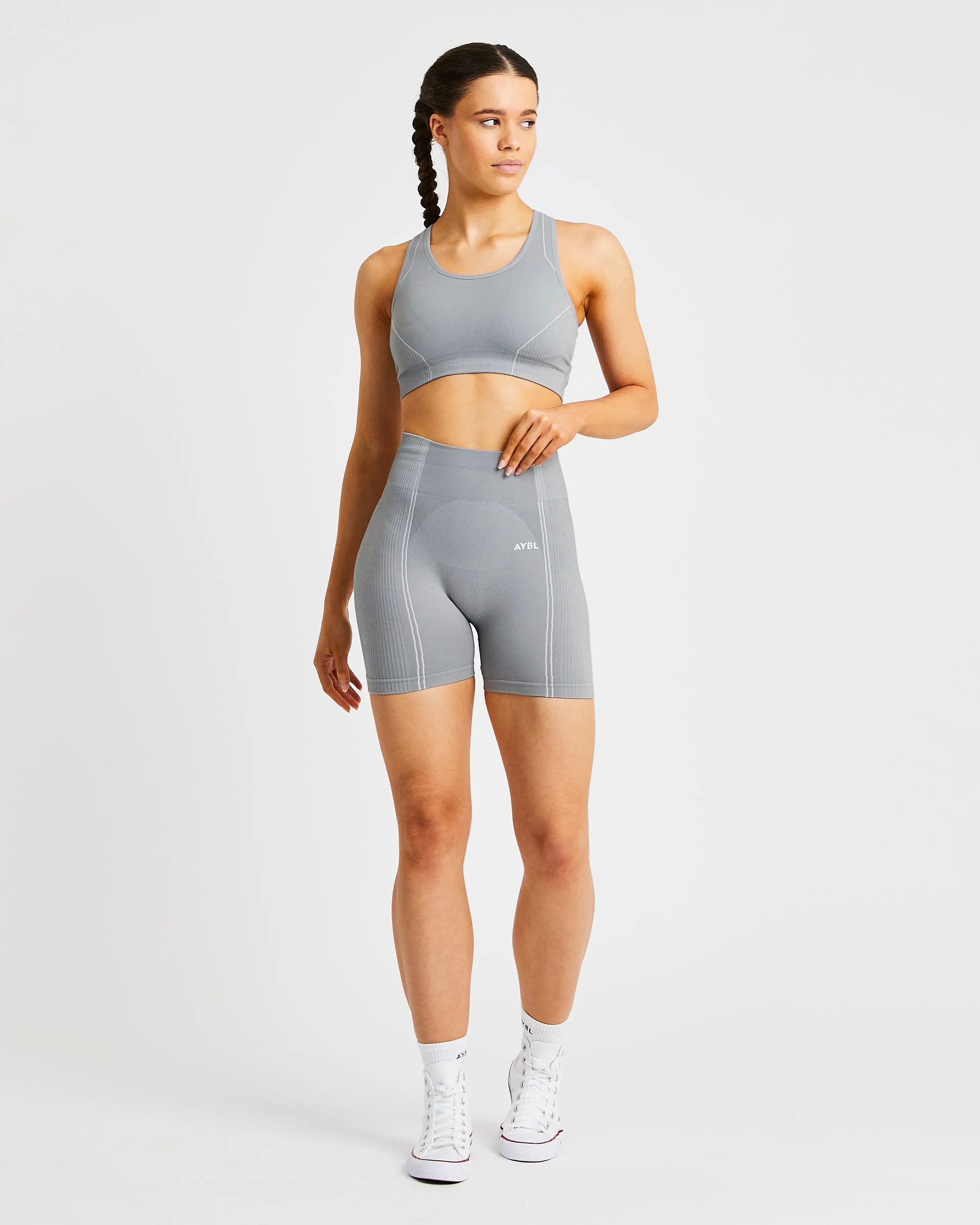 Reflex Seamless Sports Bra - Grey