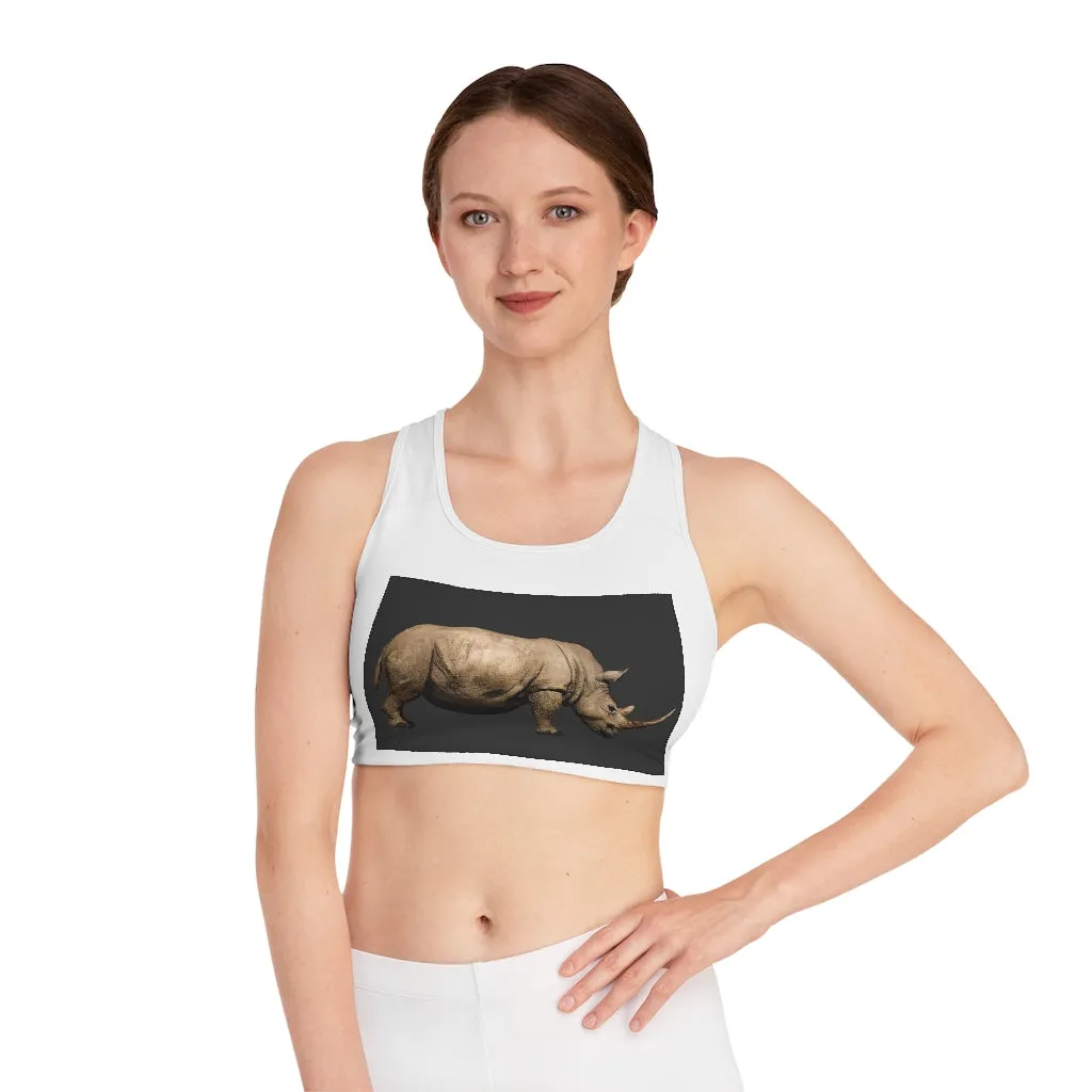 Rhino Sports Bra (AOP)