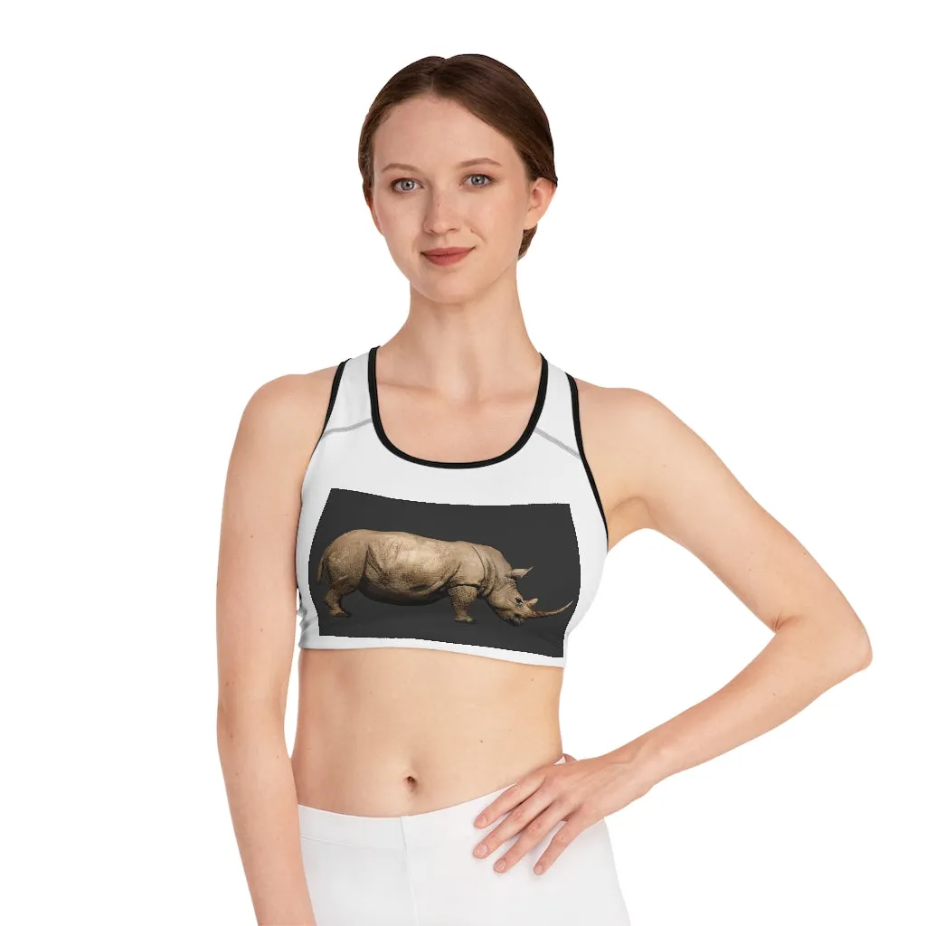 Rhino Sports Bra (AOP)