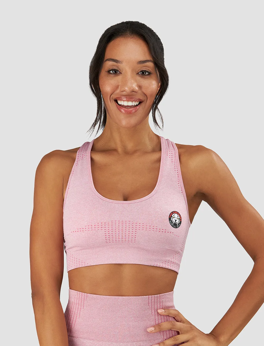 Seamless Sports Bra Pink