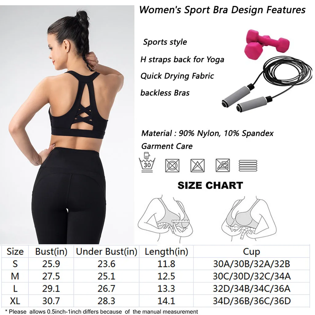 Seamless sports bra tight Yoga vest running shockproof no steel ring sports bra