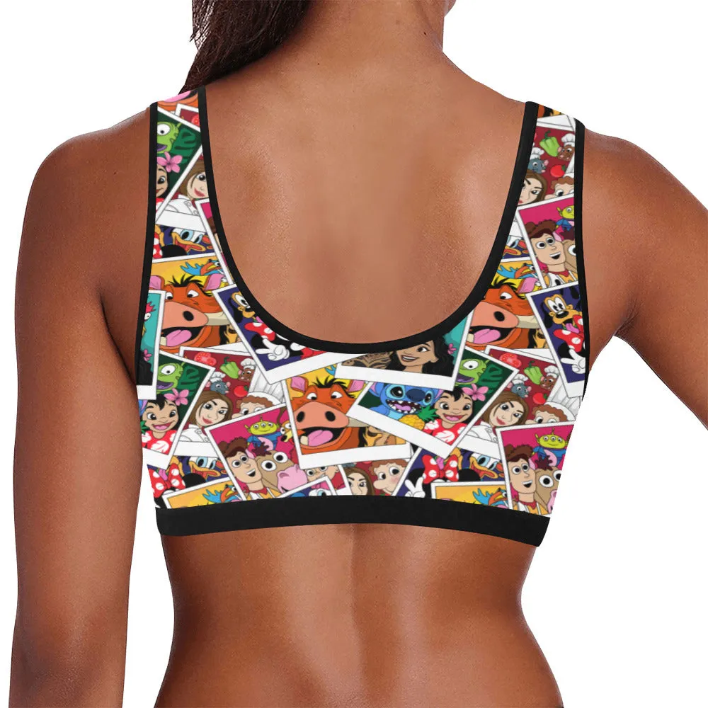 Selfies Women's Sports Bra