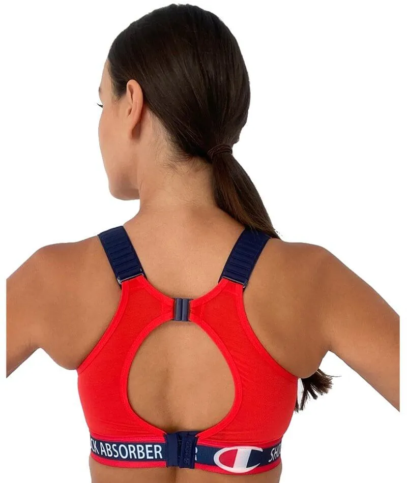 Shock Absorber Ultimate Run Wire-free Padded High Impact Sports Bra - Athletic Navy