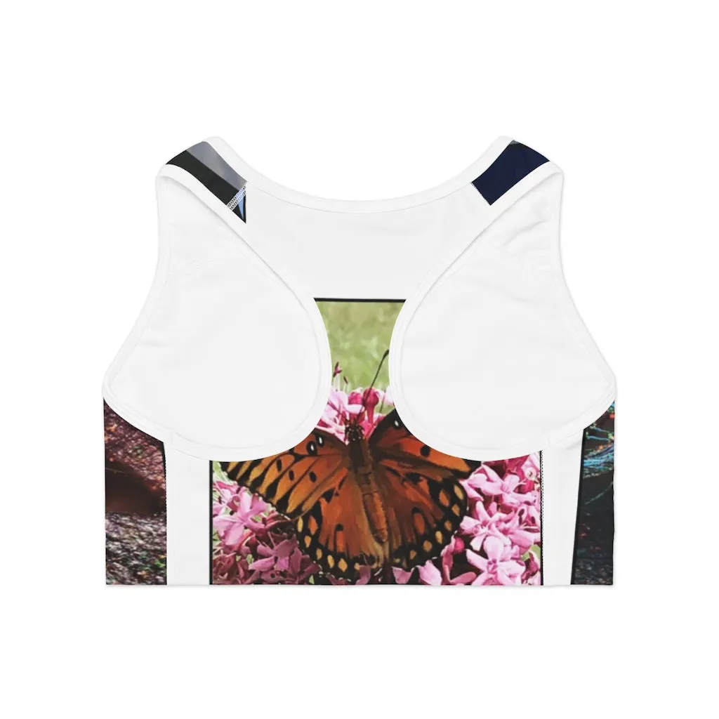 Sports Bra  AL BLUE DESIGNED