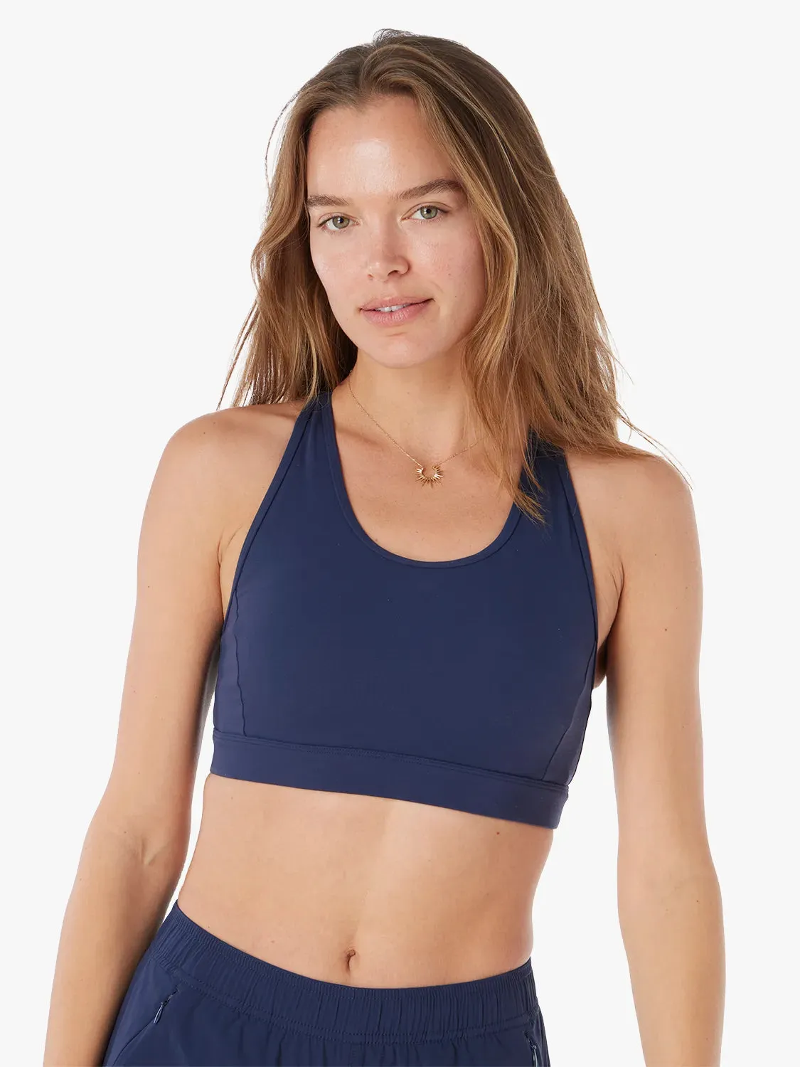 The Corliss Sports Bra | Navy