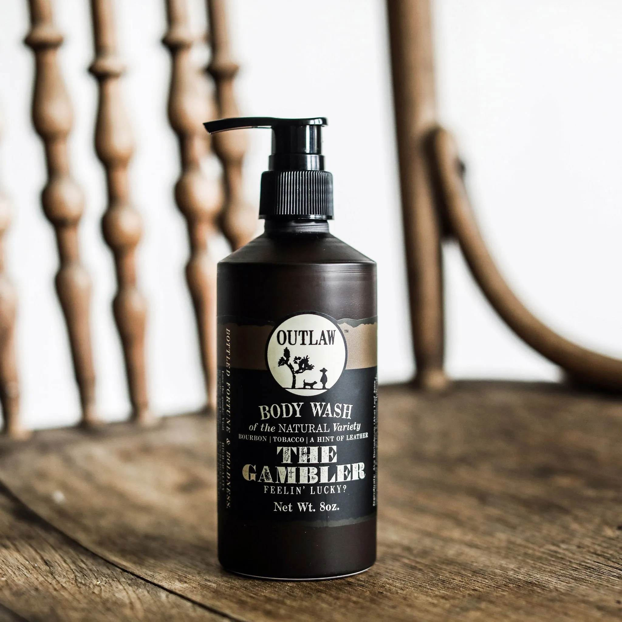 The Gambler Whiskey Natural Body Wash