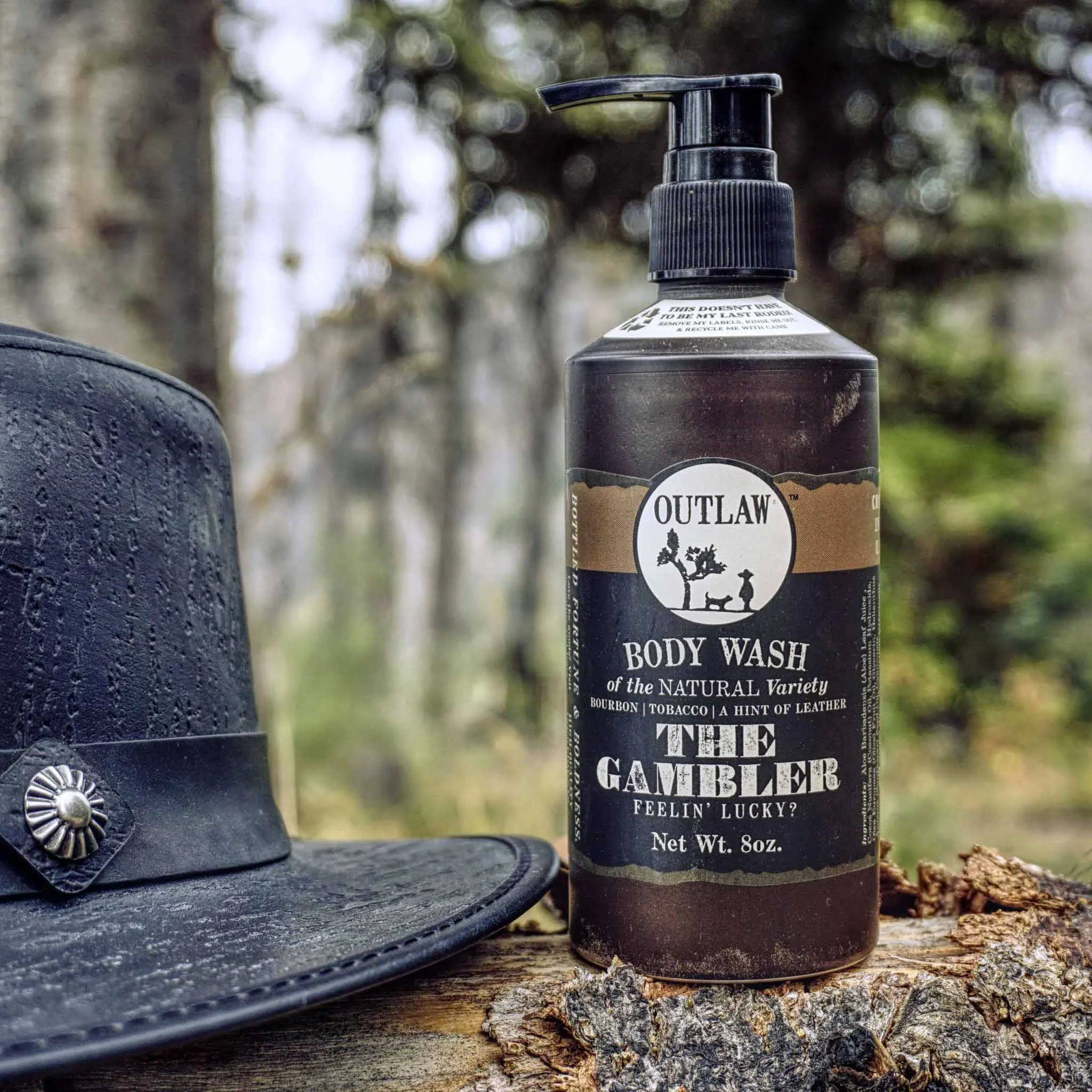 The Gambler Whiskey Natural Body Wash