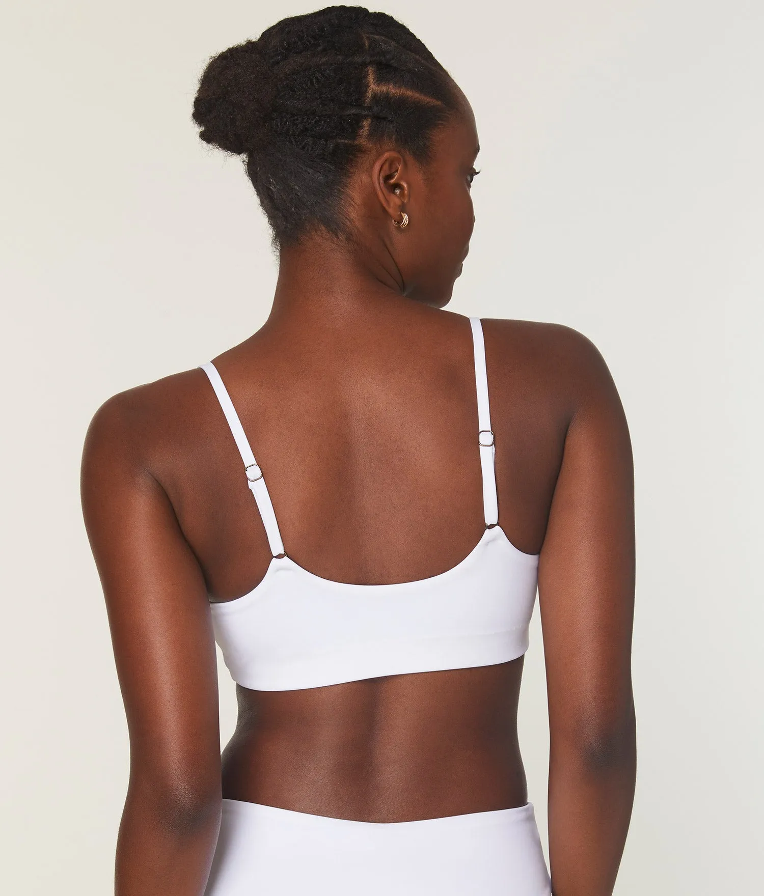 The Maui Top - Eco Nylon - White