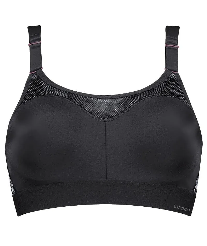 Triumph Triaction Control Lite Minimiser Sports Bra - Black