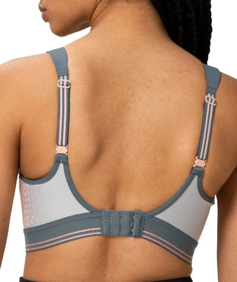 Triumph Triaction Control Lite Minimiser Sports Bra - Grey