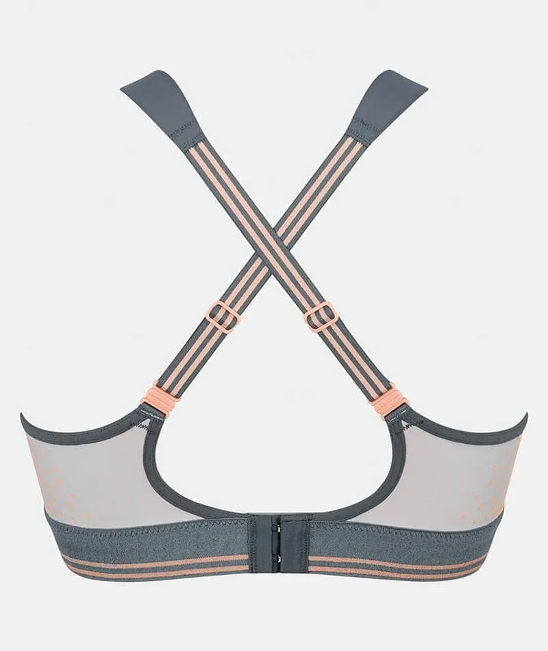 Triumph Triaction Control Lite Minimiser Sports Bra - Grey