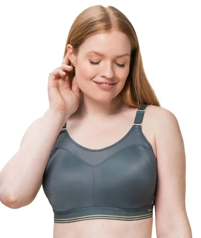 Triumph Triaction Control Lite Minimiser Sports Bra - Grey